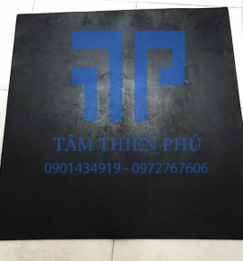 Cao su tấm lót sàn phòng gym