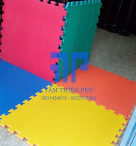 Thảm cao su lót phòng gym