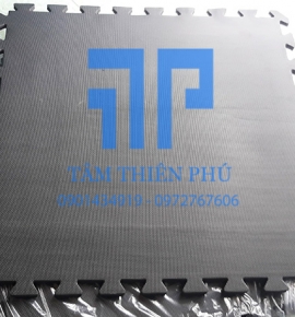 Thảm xốp lót sàn tập võ màu đen