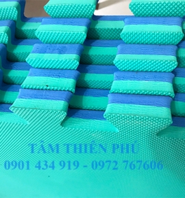 Thảm xốp lót sàn phòng tập gym dày 2cm