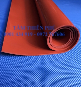 cuộn silicone đỏ 5mm