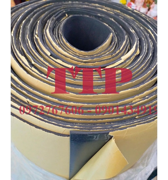 Ron xốp eva 1 mặt keo 50mmx3mmx10m